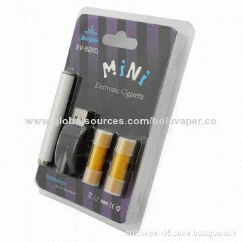 Mini Electronic Cigarette Starter Kit, 808D with 180mAh Battery Capacity